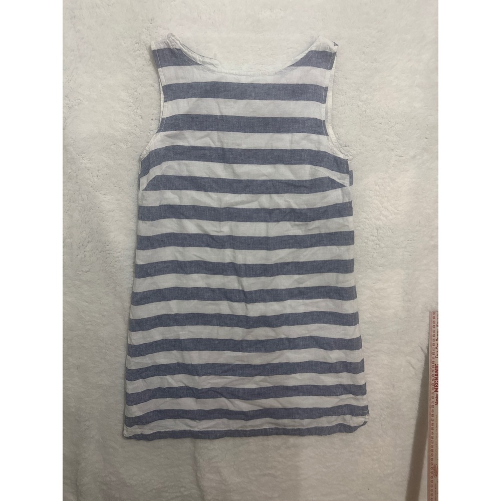 BeachLunchLounge Summer‎ Sky Striped Sleeveless Dress - Women's Small NWT